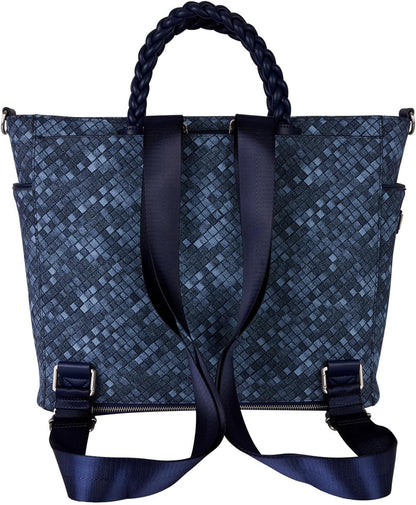 Loungefly Borsa tote convertibile in denim