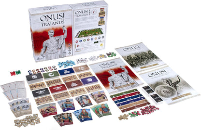 ONUS! Traianus | 1-4 Players | Ages 12 and up | Wargame | Roman Empire | Conflict | Average Playtime 30-120 min