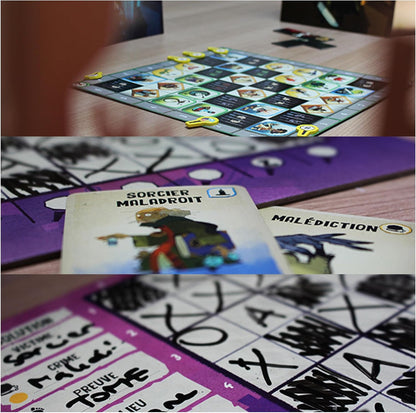 Almost Innocent - Cooperative Deduction Board Game with Progressive Story, Fun Family Game for Kids and Adults, Ages 12+, 2-5 Players, 30 Minute Playtime, Made by Kolossal Games