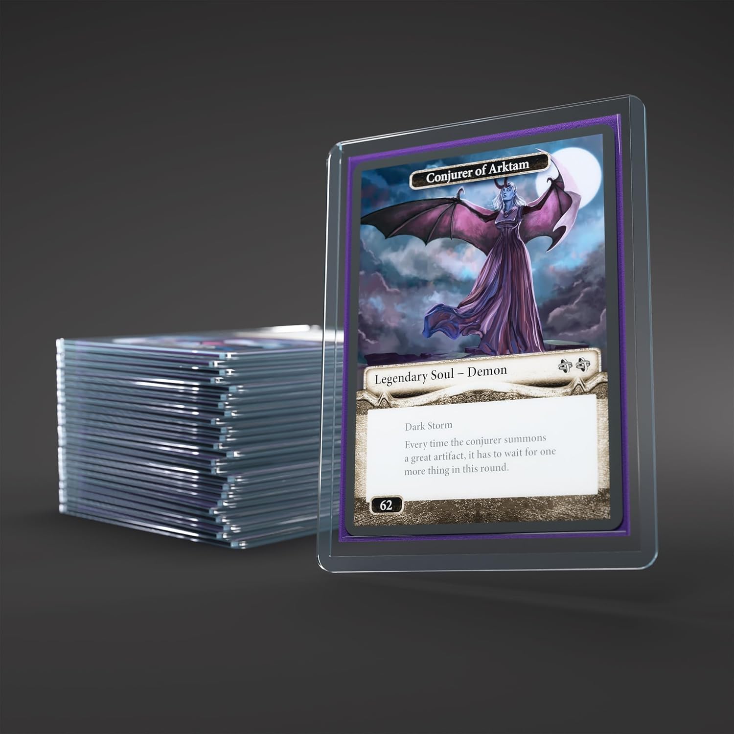 Gamegenic | Premium Toploading Exoshields 35pt (25ct) | Card Game Accessory