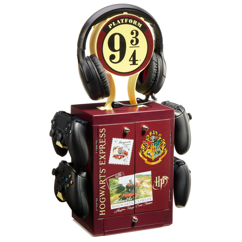 Numskull Harry Potter Platform 9 ¾ Gaming Locker – Offizieller Aufbewahrungsturm für Spiele, Controller, Kopfhörer und Zubehör