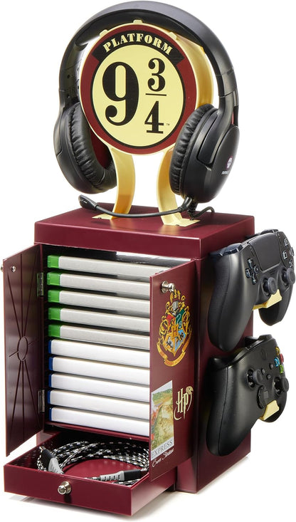 Numskull Harry Potter Platform 9 ¾ Gaming Locker – Offizieller Aufbewahrungsturm für Spiele, Controller, Kopfhörer und Zubehör