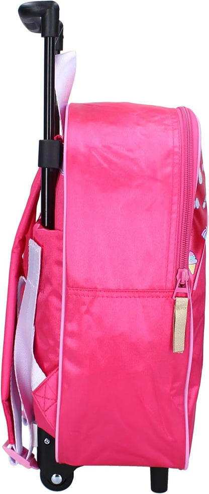 Vadobag Trolly Backpack Hllo Kitty Follow Th Rainbow, Pink, One Size, Classic