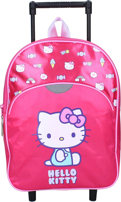 Vadobag Trolly Backpack Hllo Kitty Follow Th Rainbow, Pink, One Size, Classic