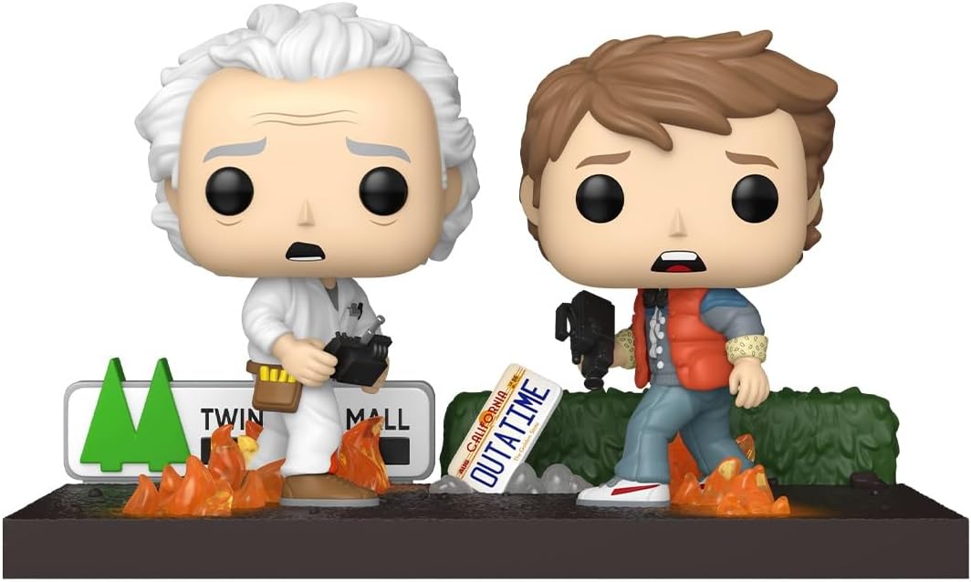 Funko Pop! Moment: Back to the Future - Doc & Marty&Marty - Back to the Future - Collectable Vinyl Figure - Gift Idea - Official Merchandise - Toys for Kids & Adults - Movies Fans