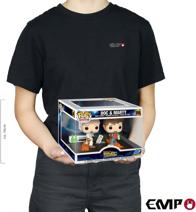 Funko Pop! Moment: Back to the Future - Doc & Marty&Marty - Back to the Future - Collectable Vinyl Figure - Gift Idea - Official Merchandise - Toys for Kids & Adults - Movies Fans