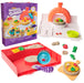 Kinetic Sand, SquishPizza Rising Pizza Playset with 452g Play Sand and 5 Tools, Kids’ Toys for Girls and Boys Aged 5 and up