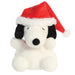 AURORA, 40524, Peanuts Palm Pals Santa Snoopy 5In, Soft Toy, White