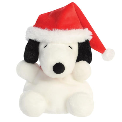 AURORA, 40524, Peanuts Palm Pals Santa Snoopy 5In, Soft Toy, White
