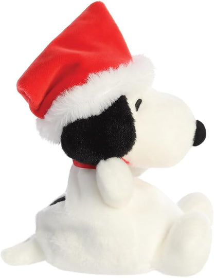 AURORA, 40524, Peanuts Palm Pals Santa Snoopy 5In, Soft Toy, White