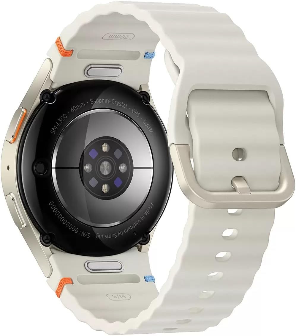 Samsung Galaxy Watch 7 LTE 40mm | 1.3" Super AMOLED | Smart Watch | Cream | 4G eSIM Sold Seperately | WearOS