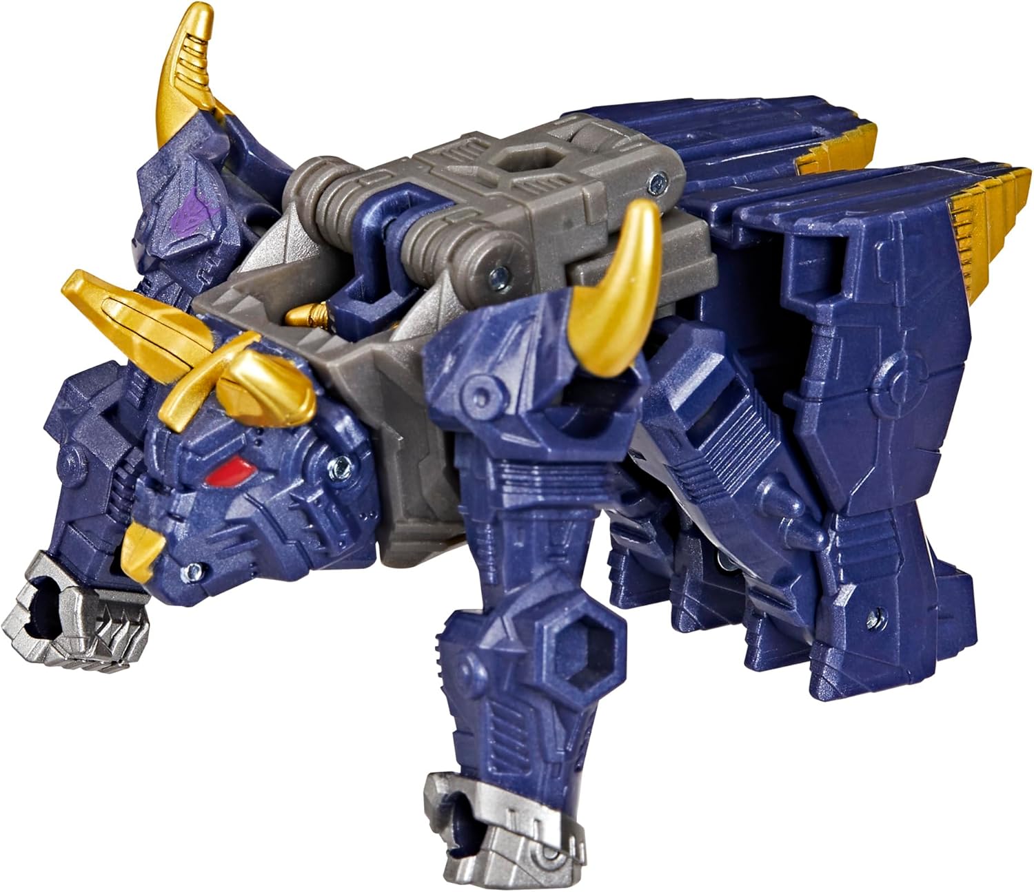 Transformers CYBERWORLD Changers Megatron Action Figure, Epic World of Action Decepticon Toy, Quick-Change Conversion, Blaster Detail, Collectable Super-Villain Figure for Kids