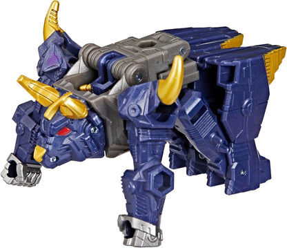 Transformers CYBERWORLD Changers Megatron Action Figure, Epic World of Action Decepticon Toy, Quick-Change Conversion, Blaster Detail, Collectable Super-Villain Figure for Kids