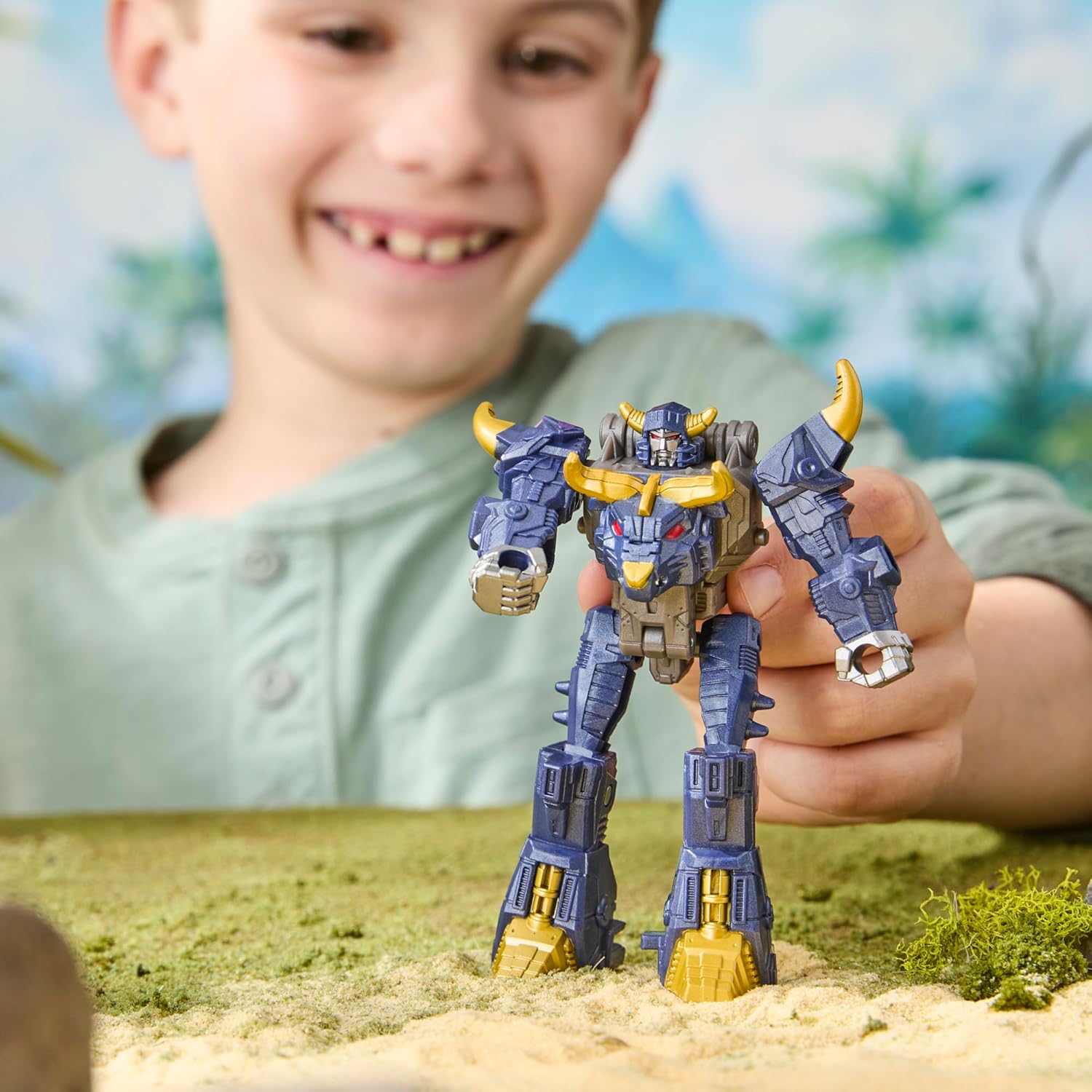 Transformers CYBERWORLD Cyber Changers Megatron, actiefiguur