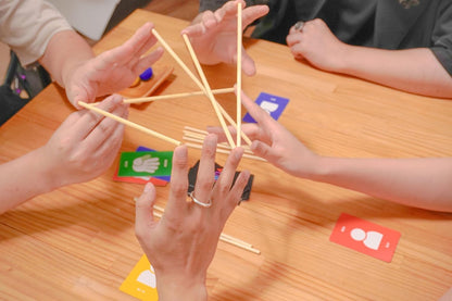 JELLYJELLYGAMES YUBIBO 2-8 Player Finger Balance Game for 6+ Years Old Cooperative Game