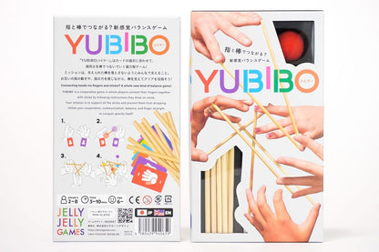 JELLYJELLYGAMES YUBIBO 2-8 Player Finger Balance Game for 6+ Years Old Cooperative Game