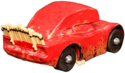 Disney Cars Mattel - Coches fundidos a presión a escala 1:55 en la cueva de carretera, Rayo McQueen