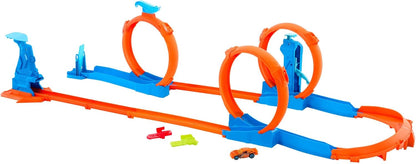 Hot Wheels - Track Creator - Triple Loop Frenzy Kit /Toys