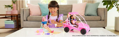 Mattel Barbie: Mysteries - Beach Detectives Barbie Beach Vehicle (Jfv68)