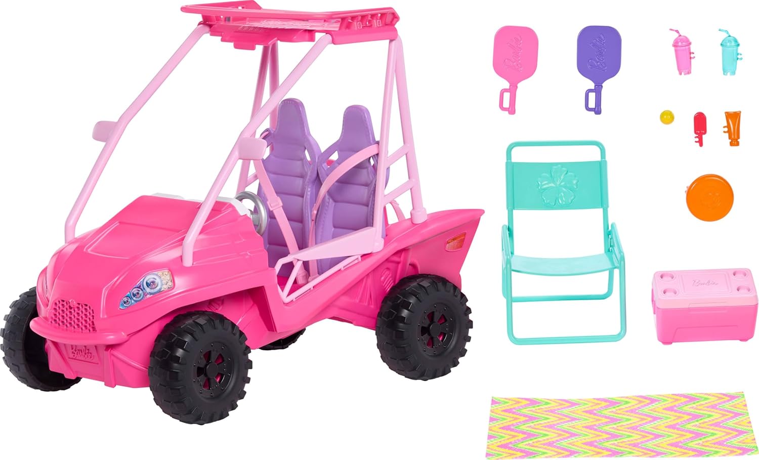 Mattel Barbie: Mysteries - Beach Detectives Barbie Beach Vehicle (Jfv68)