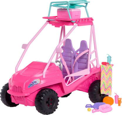 Mattel Barbie: Mysteries - Beach Detectives Barbie Beach Vehicle (Jfv68)