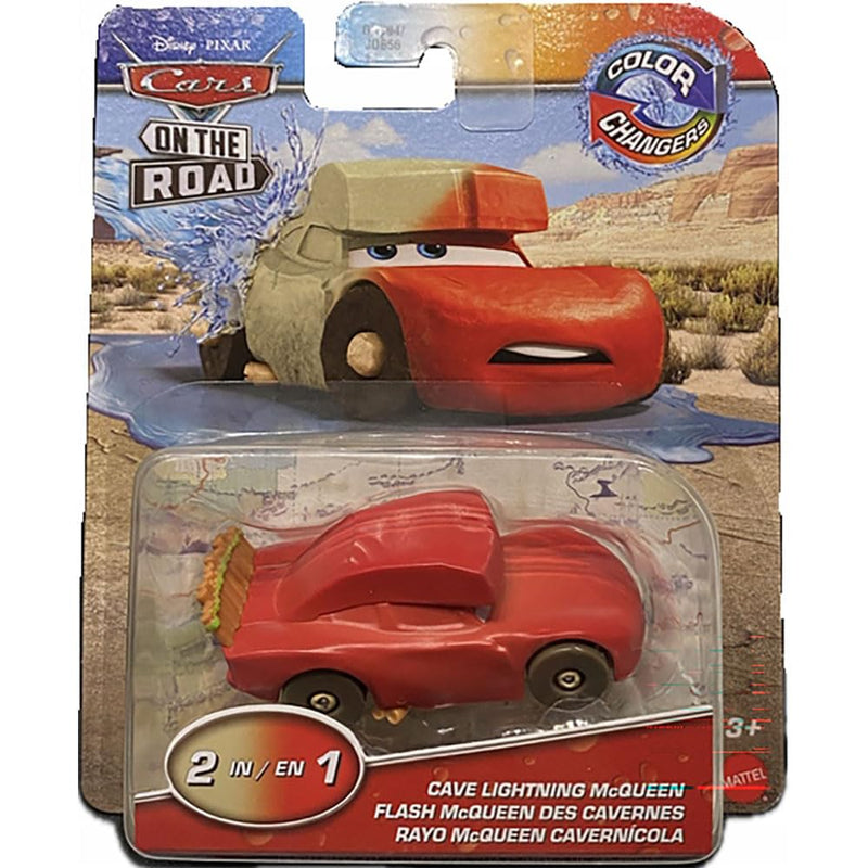 Disney and Pixar Cars on The Road Color Changer Cave Lightning McQueen Vehicle