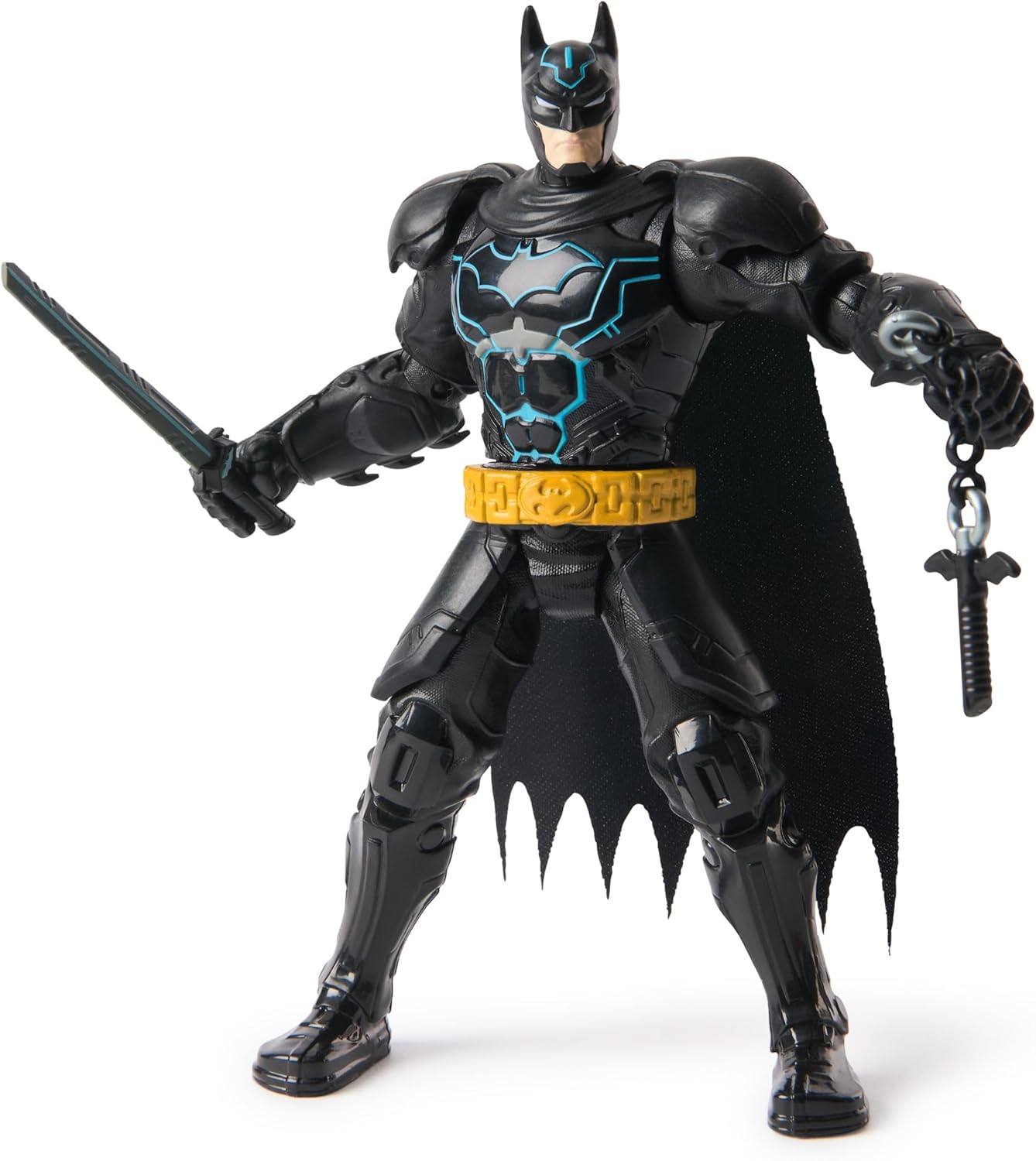 DC Comics, Batman Ninja - 15cm Batman Action-Figur, Battle Moves, mit Zubehör, ab 4 Jahren