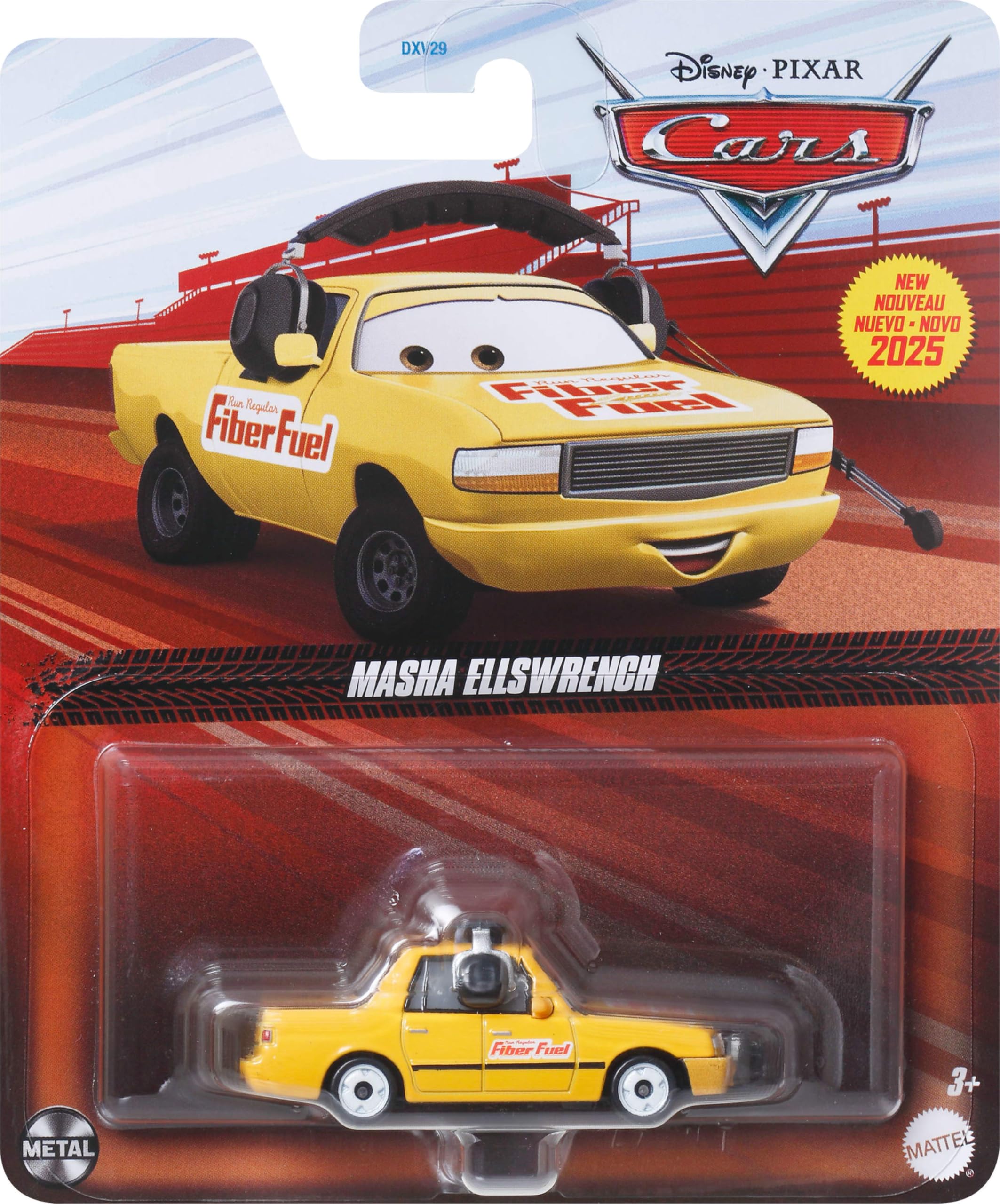 Disney Pixar Cars - Vehículo de fibra fundida a presión