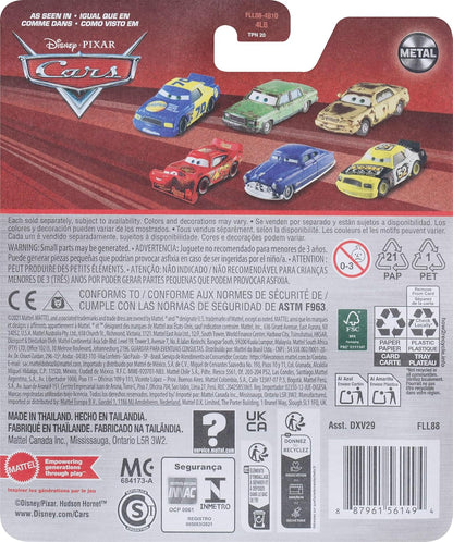 Disney Pixar Cars - Vehículo de fibra fundida a presión