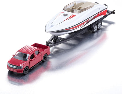 Siku Ford F150 with Motor Boat
