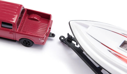 Siku Ford F150 with Motor Boat