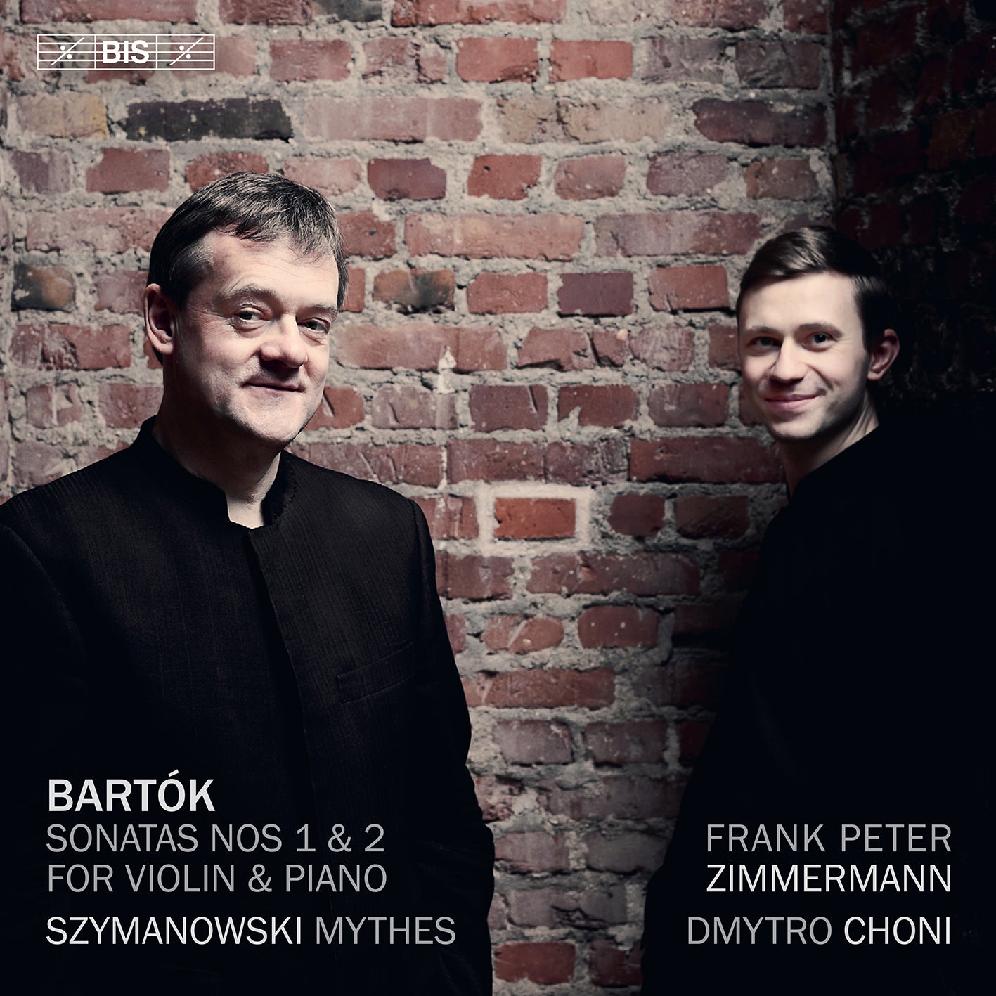 Bartók: Sonatas Nos 1 & 2 for Violin & Piano/Szymanowski: Mythes