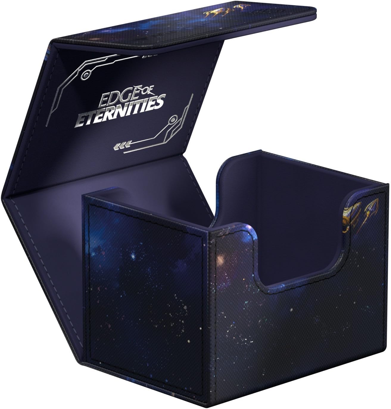 Ultimate Guard - Sidewinder 100+ Xenoskin - Magic: The Gathering - Edge of Eternities - Gemstone Caverns