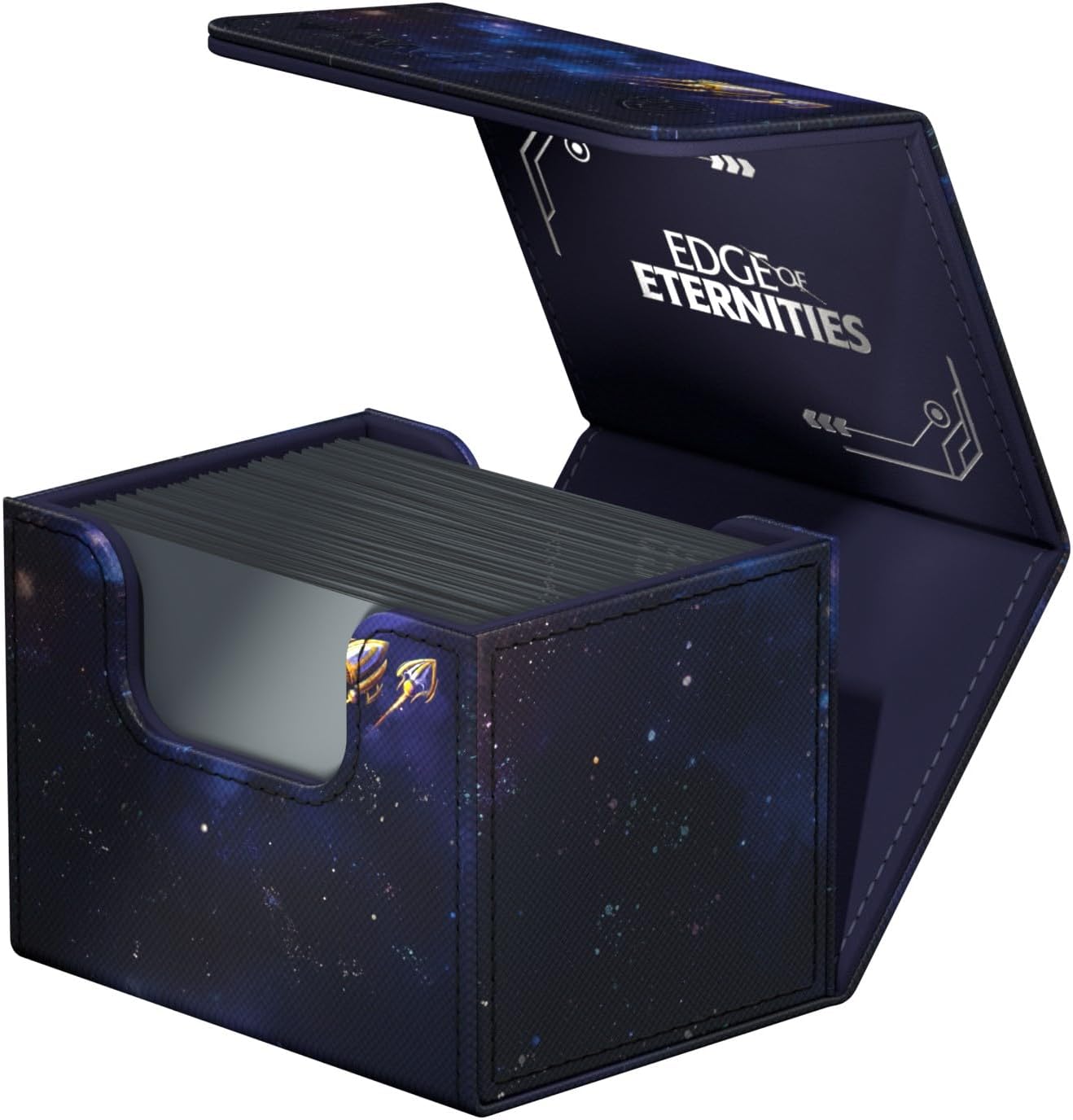 Ultimate Guard - Sidewinder 100+ Xenoskin - Magic: The Gathering - Edge of Eternities - Gemstone Caverns