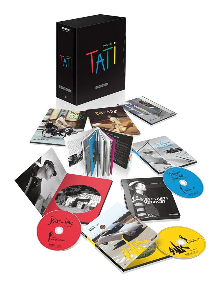 COFFRET JACQUES TATI - L'INTEGRALE - 7 BD + LIVRET