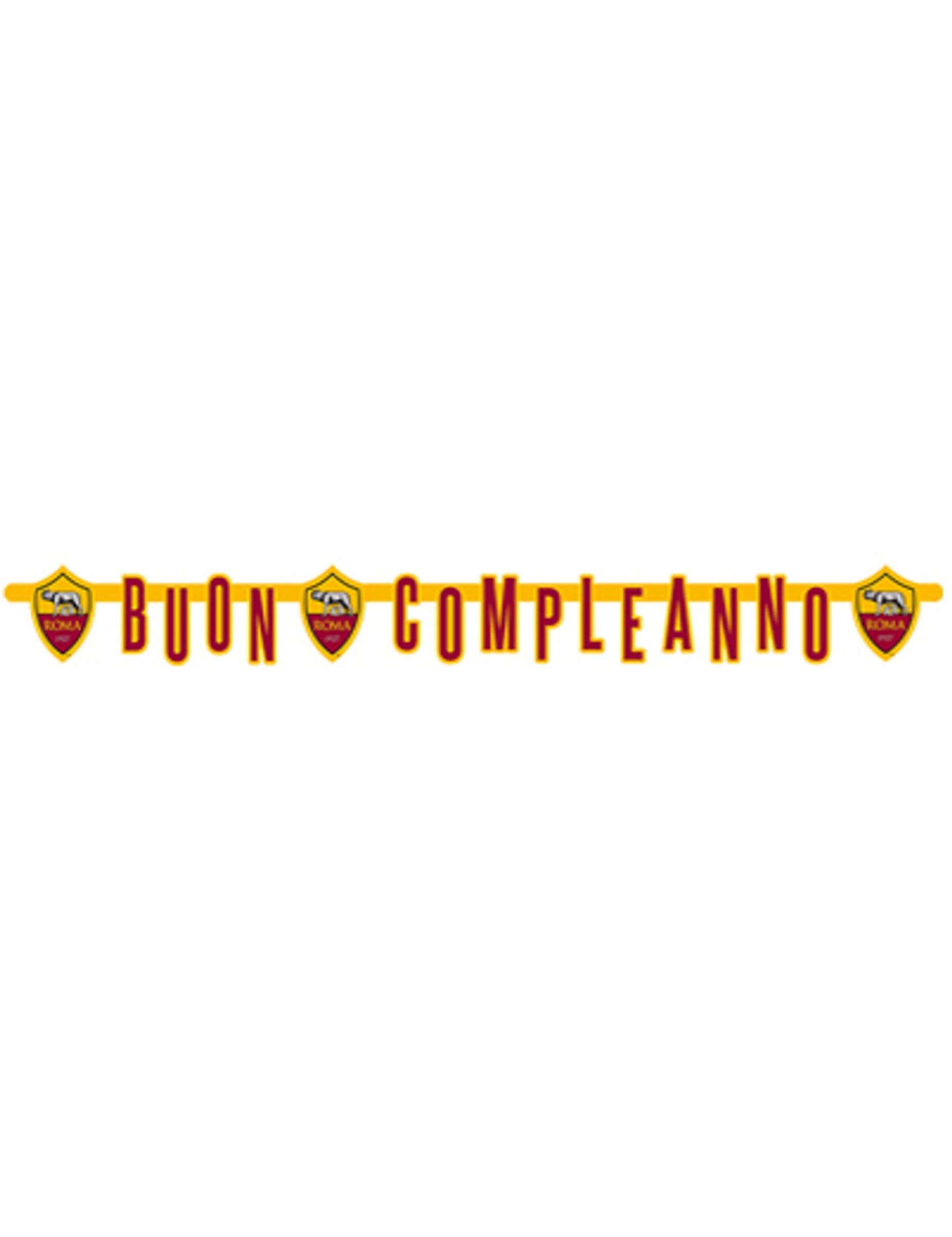 Bigiemme: Party: Festone Buon Compleanno Xl 215 X 15 Cm Roma Q