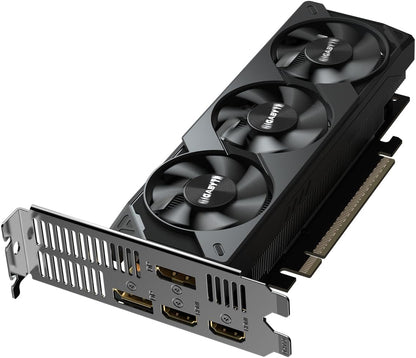 Gigabyte GeForce RTX 5050 OC Low Profile 8G Graphics Card - 8GB GDDR6, 128bit, PCI-E 5.0, 2587MHz Core Clock, 2 x DP, 2 x HDMI, NVIDIA DLSS 4, GV-N5050OC-8GL