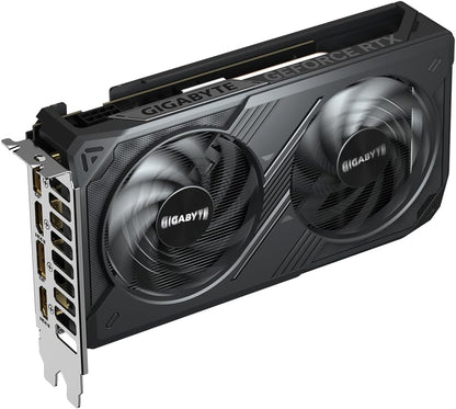 Gigabyte GeForce RTX 5050 WINDFORCE OC 8G Graphics Card - 8GB GDDR6, 128bit, PCI-E 5.0, 2587MHz Core Clock, 2 x DP, 2 x HDMI, NVIDIA DLSS 4, GV-N5050WF2OC-8GD