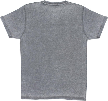 Queen Men's Vintage Union Jack Vintage T-Shirt Charcoal