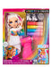 Rainbow High Air Brush & Create - 1 DIY Fashion Doll with Airbrush Market Kit, Washable Rainbow Markers, Long Hair, Purple Eyes, Creative Play for Children 4 to 12+