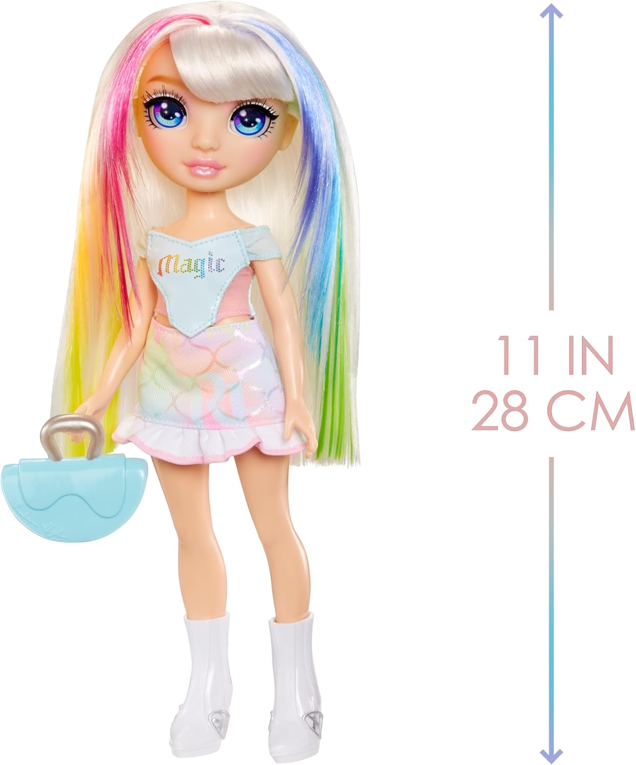 Rainbow High My Fashion Style Doll - Amaya - 28cm Rainbow Colour Fashion Doll with Statement Outfit and Stylish Handbag, Play, Posable, Collectable, For Children Ages 4 to 12+