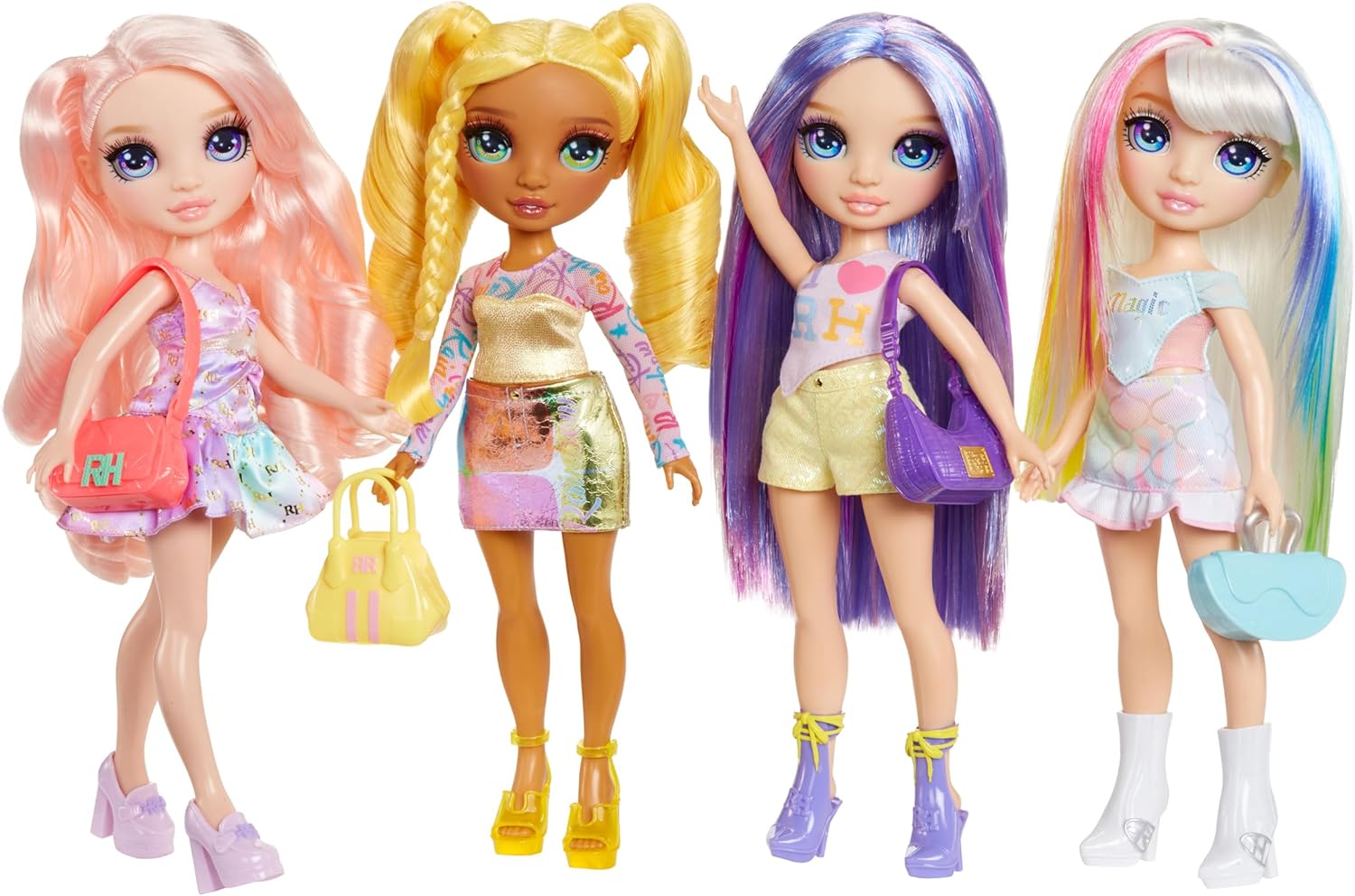 Rainbow High My Fashion Style Doll - Amaya - 28cm Rainbow Colour Fashion Doll with Statement Outfit and Stylish Handbag, Play, Posable, Collectable, For Children Ages 4 to 12+
