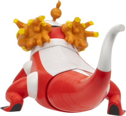 Pokémon Skeledirge Epic Battle Figure - 12-Inch Articulated Epic Battle Figure with Display Stand