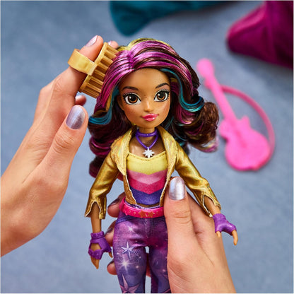 Unicorn Academy, Power of Friendship Sophia Doll with Guitar & 6 Fashion Accessories, 9.5”, Dolls & Unicorn Toys for Girls Ages 4 and up