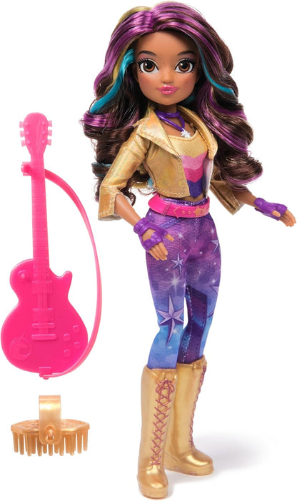 Unicorn Academy, Power of Friendship Sophia Doll with Guitar & 6 Fashion Accessories, 9.5”, Dolls & Unicorn Toys for Girls Ages 4 and up