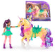 Unicorn Academy - L'Ecole des Licornes - Licorne Leaf + Poupée Ava - Licorne, Poupée Et Accessoires À Collectionner - Jouets Inspirés De La Série L'Ecole des Licornes - Jouet Enfant 4 Ans Et +