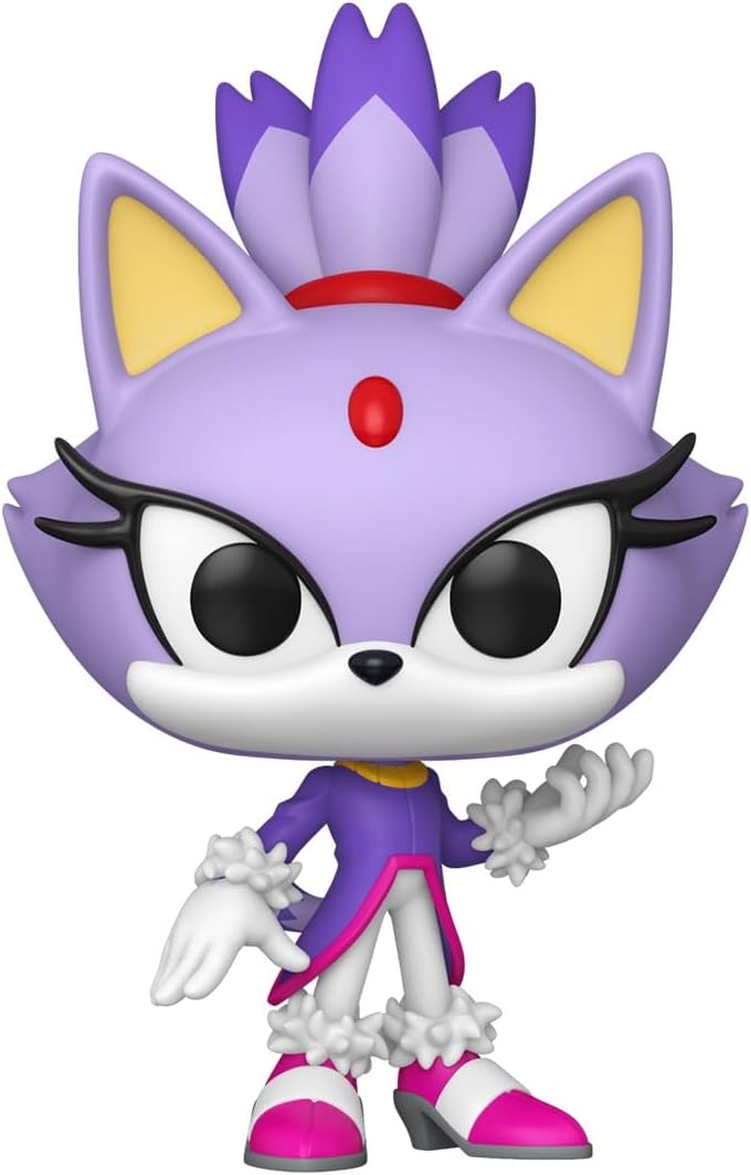 Funko Pop! Games: Sonic - Blaze the Cat - Sonic the Hedgehog - Collectable Vinyl Figure - Gift Idea - Official Merchandise - Toys for Kids & Adults - Video Games Fans - Model Figure for Collectors
