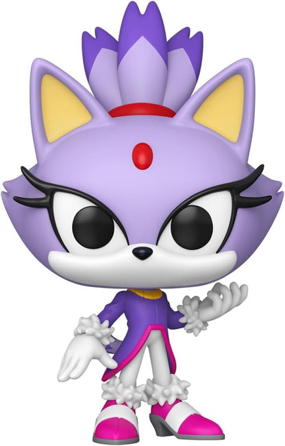 Funko Pop! Games: Sonic - Blaze the Cat - Sonic the Hedgehog - Collectable Vinyl Figure - Gift Idea - Official Merchandise - Toys for Kids & Adults - Video Games Fans - Model Figure for Collectors