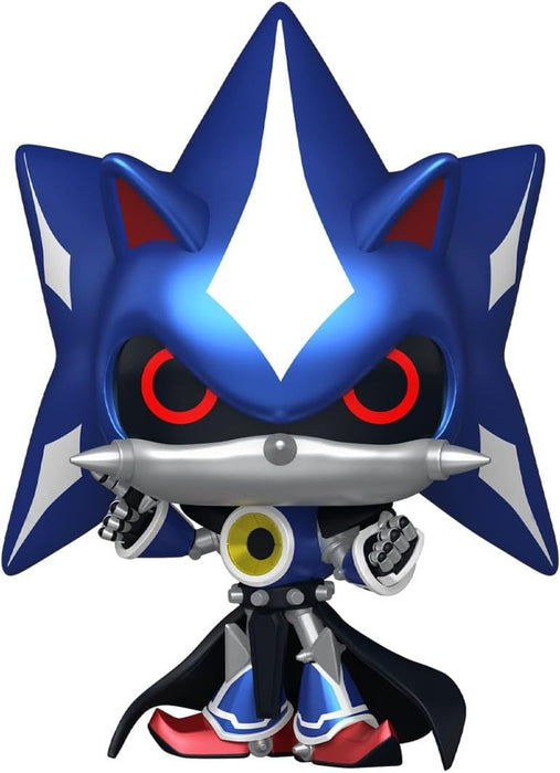 Funko Pop! Games: Sonic - Neo Metal Sonic - Metallic - Sonic the Hedgehog - Collectable Vinyl Figure - Gift Idea - Official Merchandise - Toys for Kids & Adults - Video Games Fans