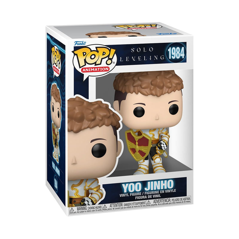 Funko Pop! Animation: Solo Leveling - Yoo Jinho - Figura de Vinilo Coleccionable - Idea de Regalo - Mercancia Oficial - Juguetes para Niños y Adultos - Anime Fans - Muñeco para Coleccionistas